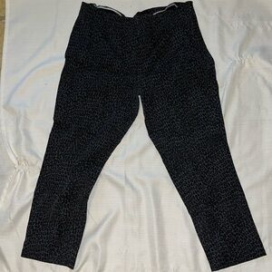 Time and Tru cheetah work pants